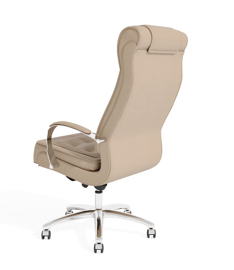Донателло DB-730/хром в экокоже ULTRATEX-CAPPUCINO