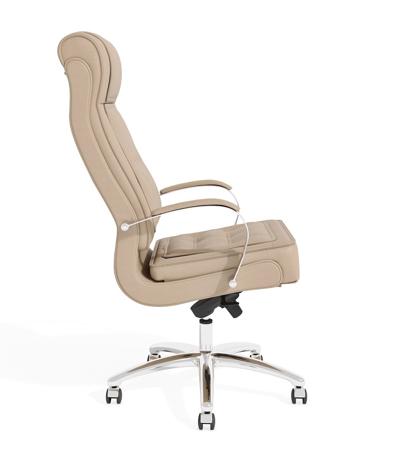 Донателло DB-730/хром в экокоже ULTRATEX-CAPPUCINO